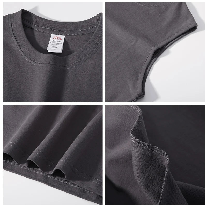 Essential Red Sleeveless T-Shirt
