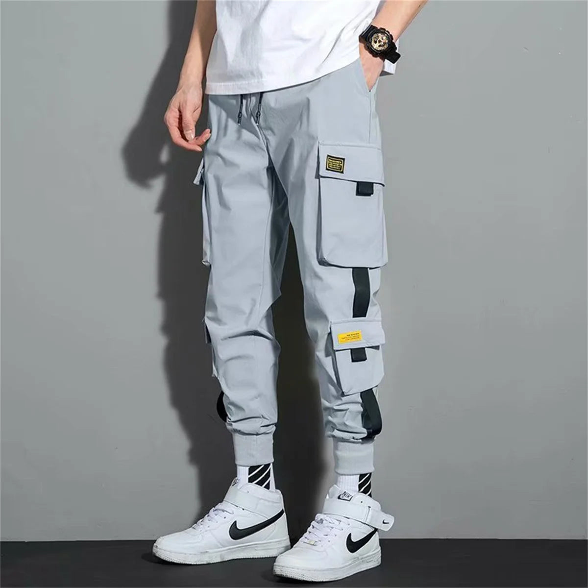 Black Tactical Street Joggers