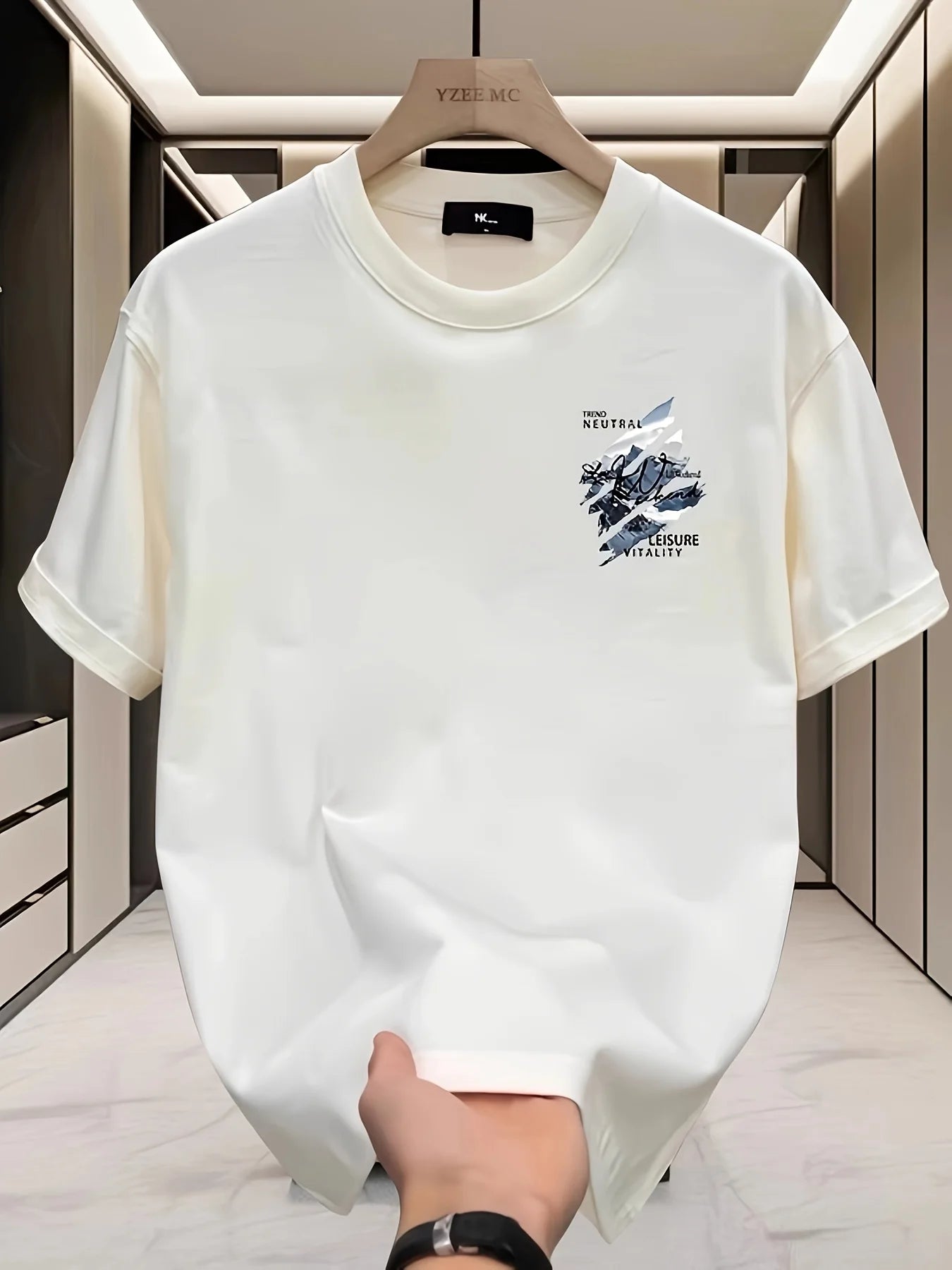 Skyline White Graphic T-Shirt