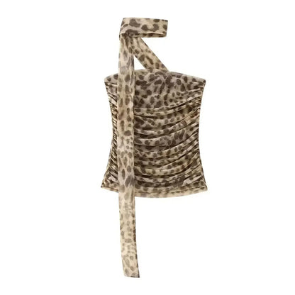 Women's Leopard Print Matching Set