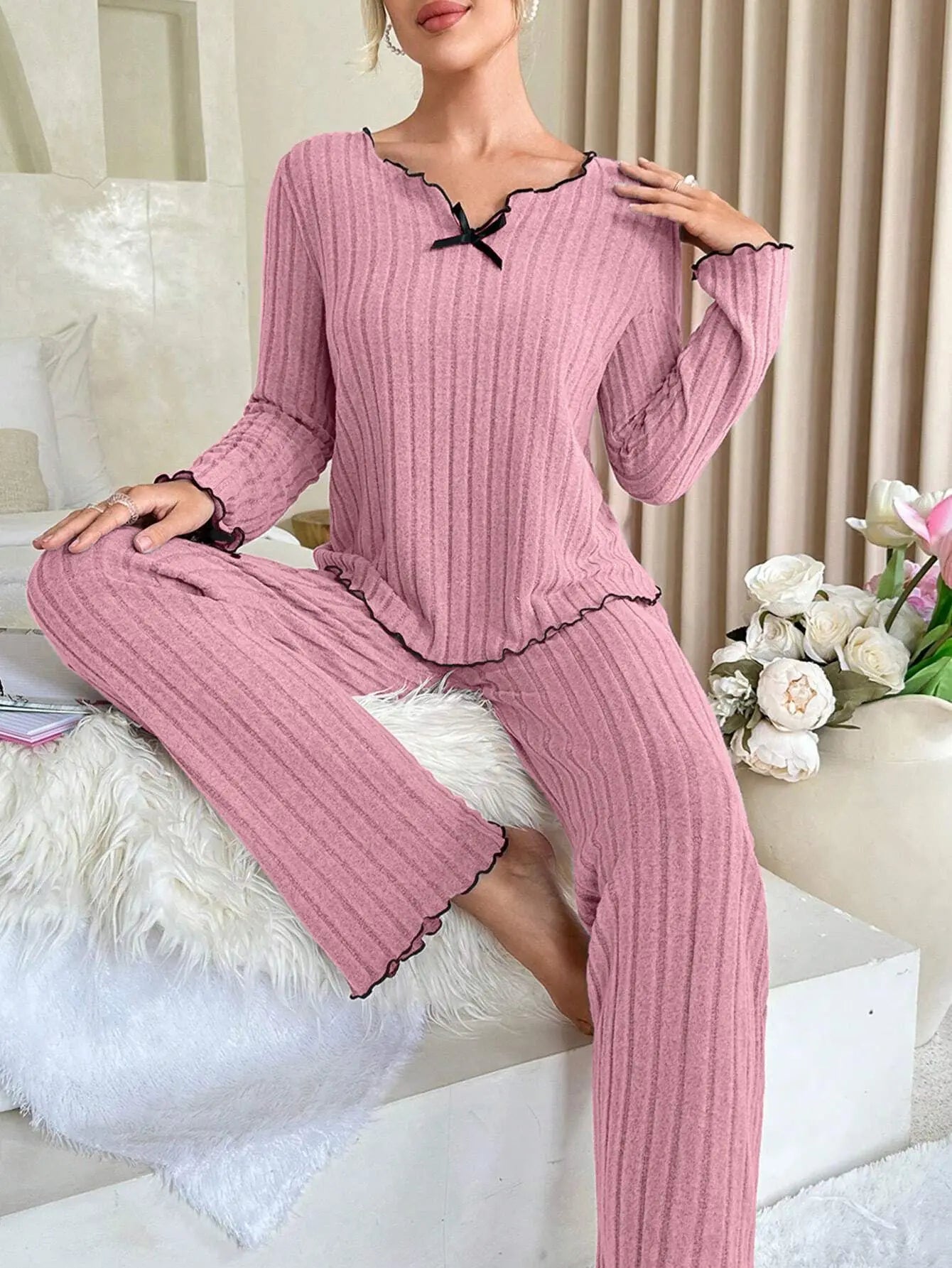 Soft Comfort Knit Sleep Set