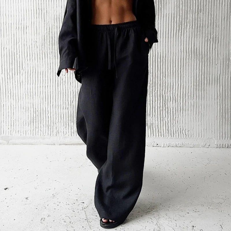 Summer Escape Wide-Leg Pants