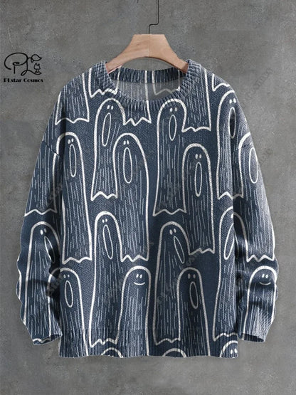 Ghostly Reaper Crewneck Sweater