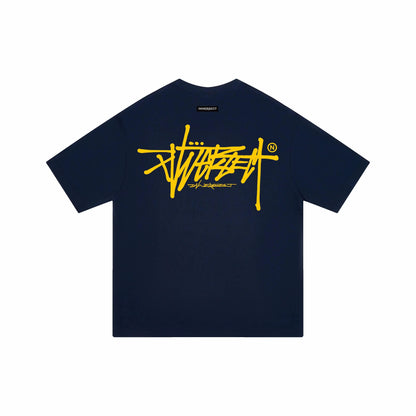Street Script Black Tee
