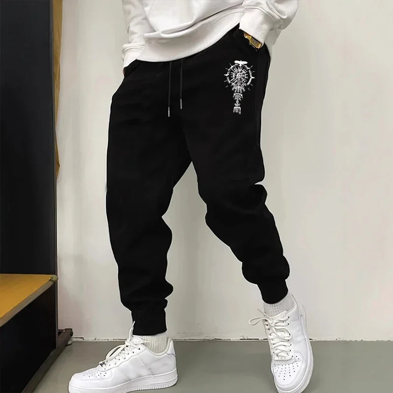 Jogger Street Skull Gris