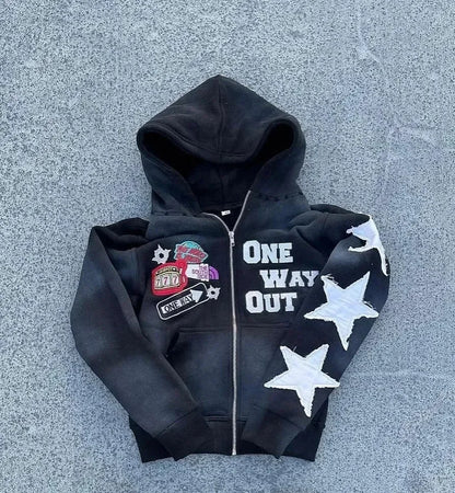 Hoodie One Way Streetwear