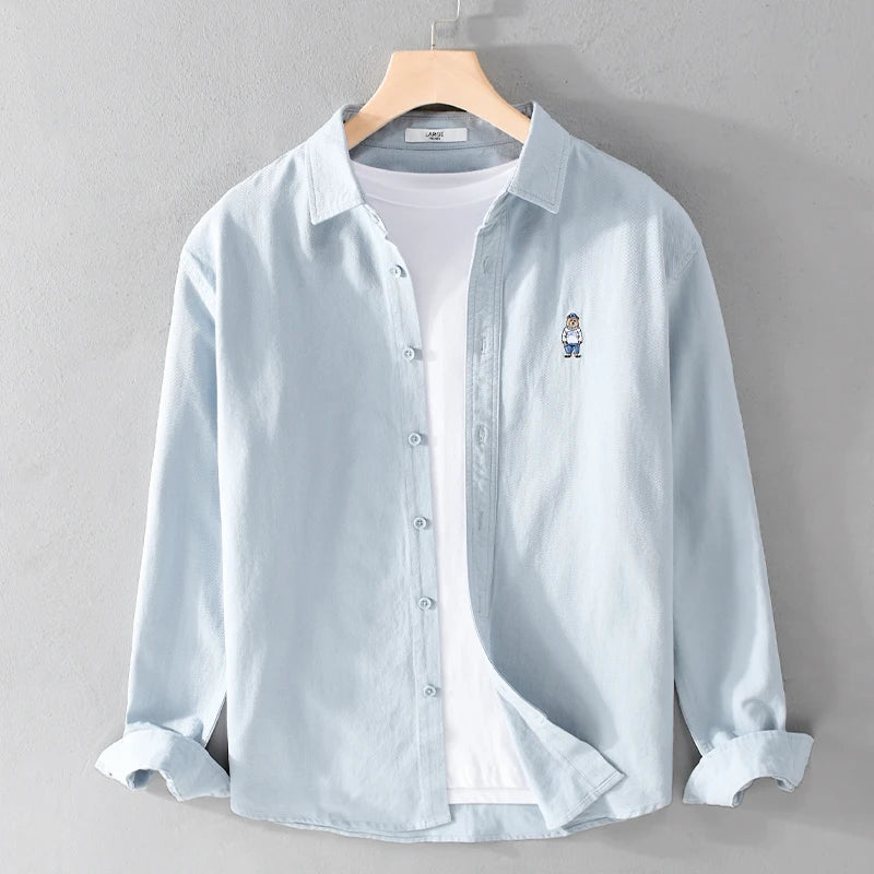 Shirt Urban Cotton Celeste