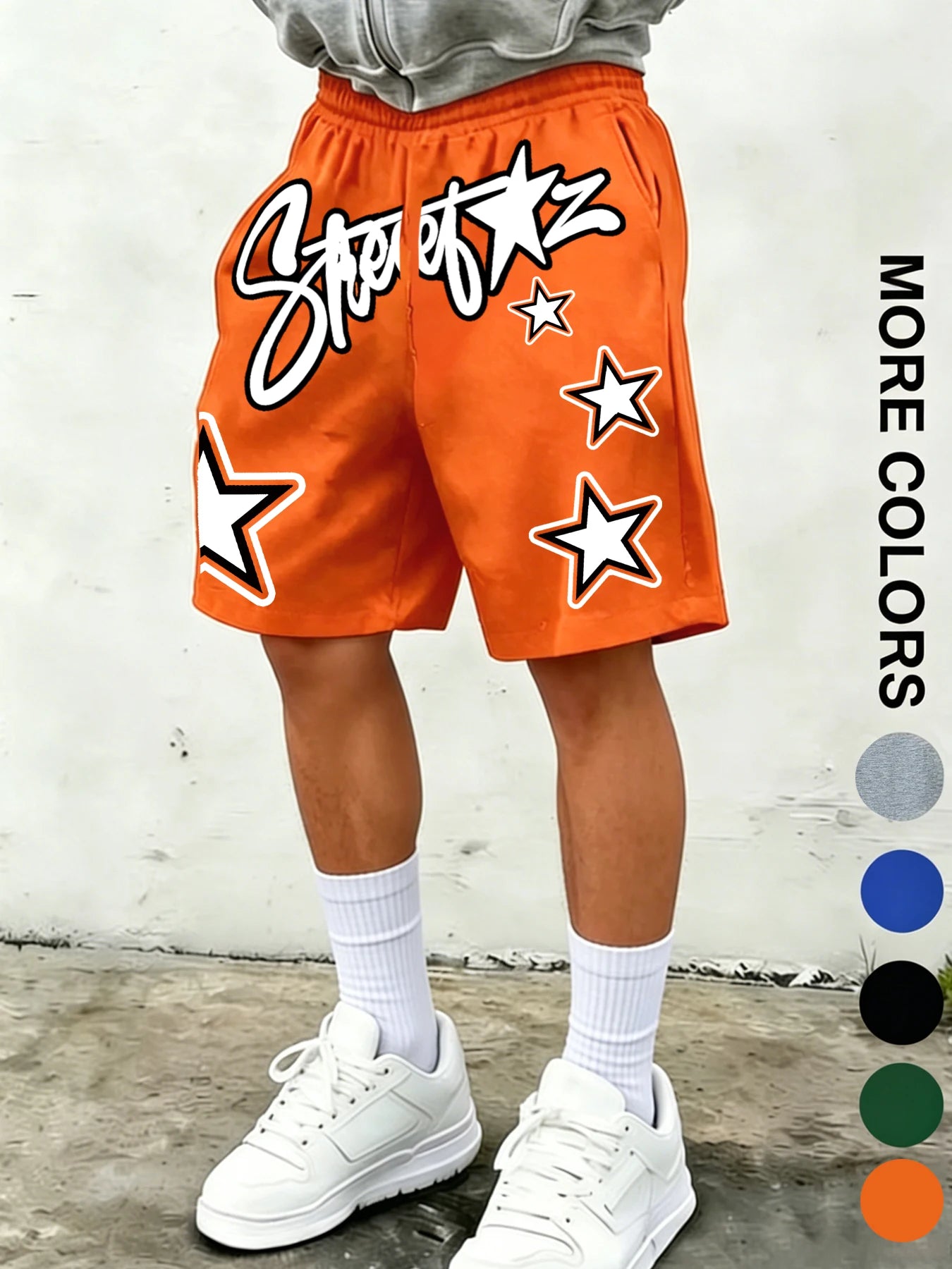 Short Urban Stars Black