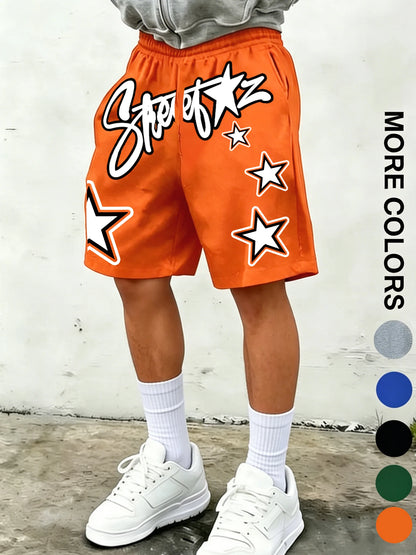 Short Urban Stars Black
