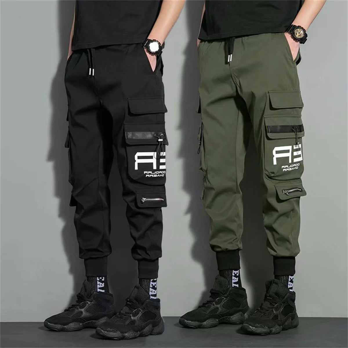 Black Tactical Street Joggers