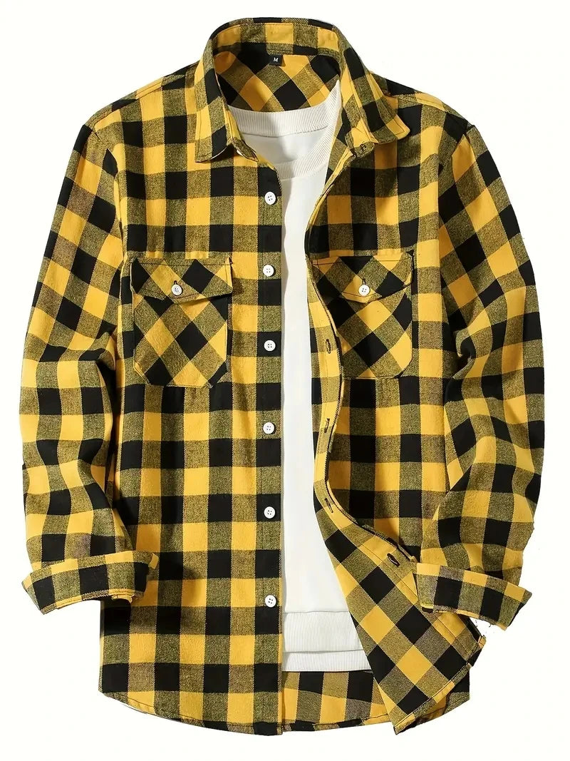Shirt Red Check Urban
