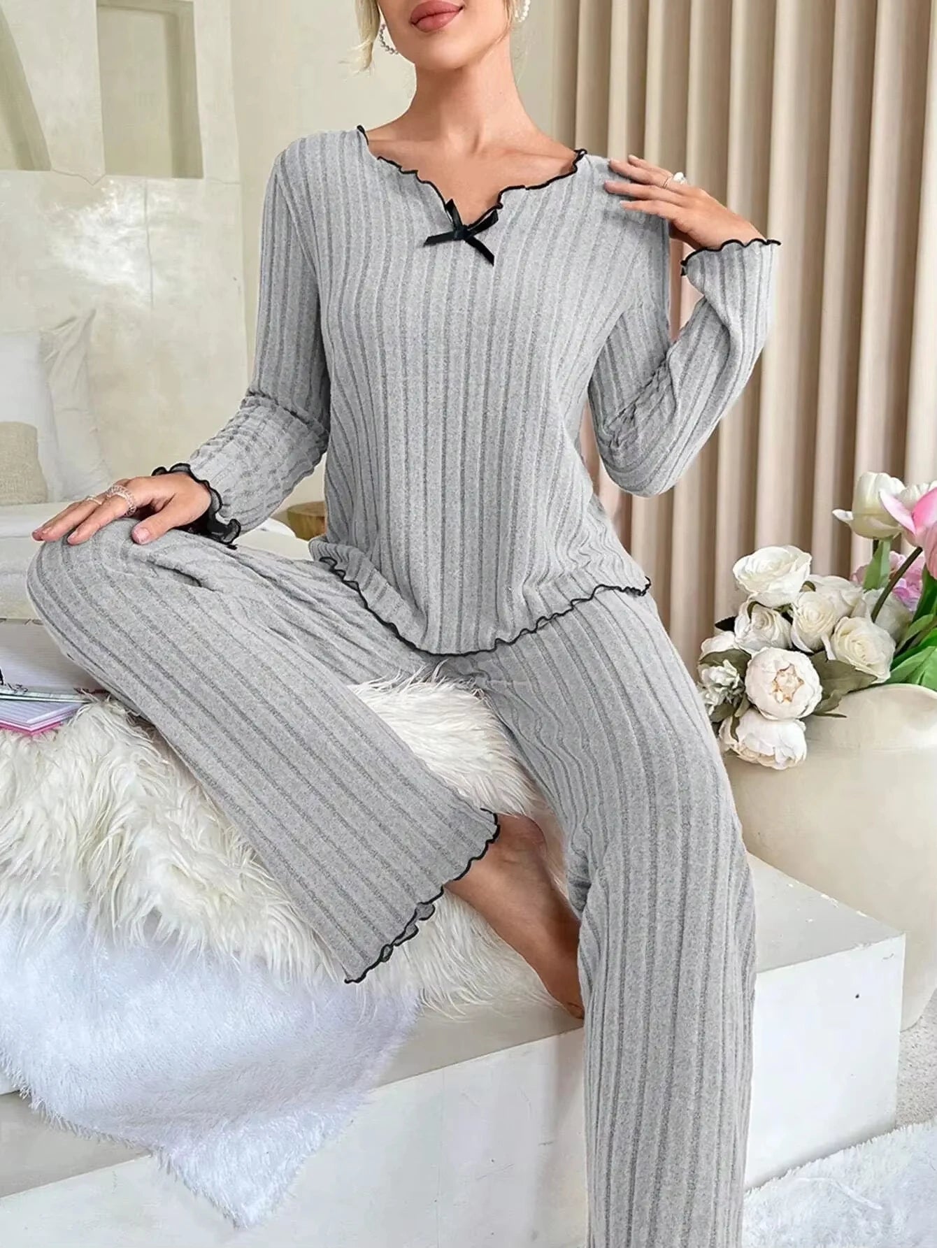 Soft Comfort Knit Sleep Set