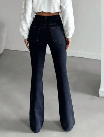 Dark Wash Flare Jeans