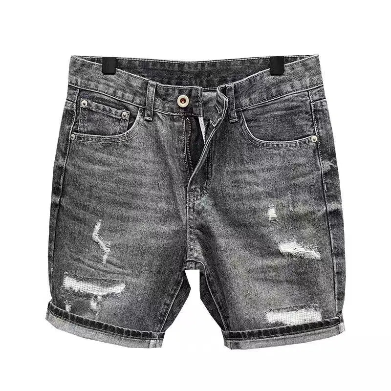 Short Denim Rebel Grey