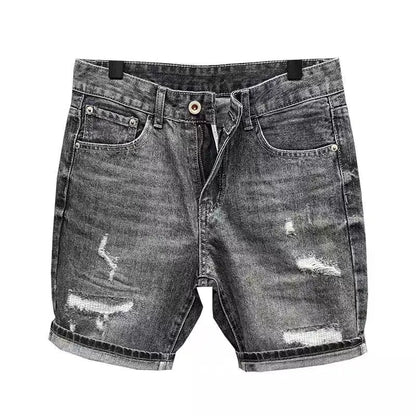 Short Denim Rebel Grey