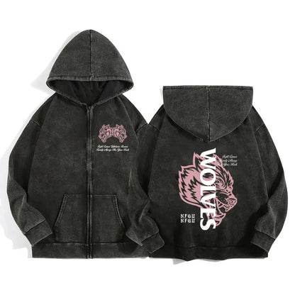 Hoodie Wolf Spirit Vintage