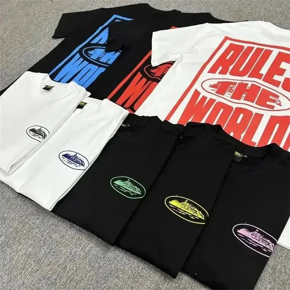 Rules The World Streetwear Back Print Tee