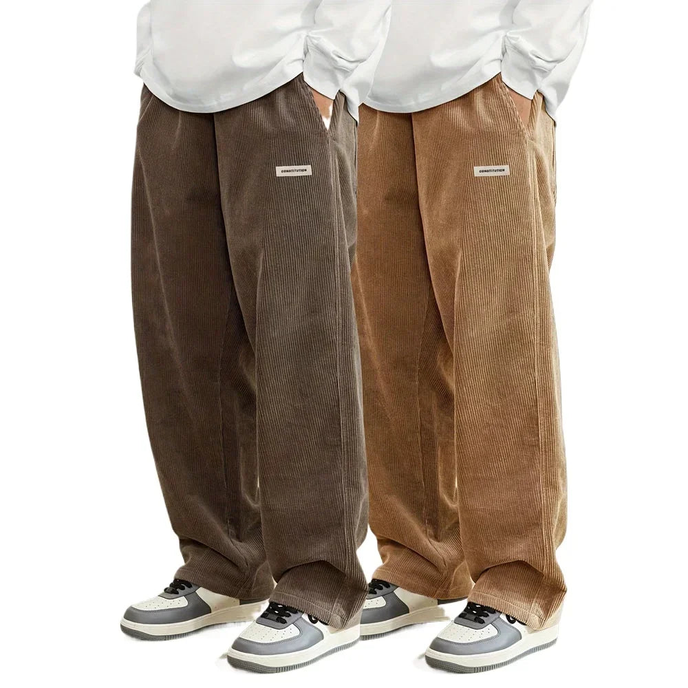 Pants Wide Leg Corduroy