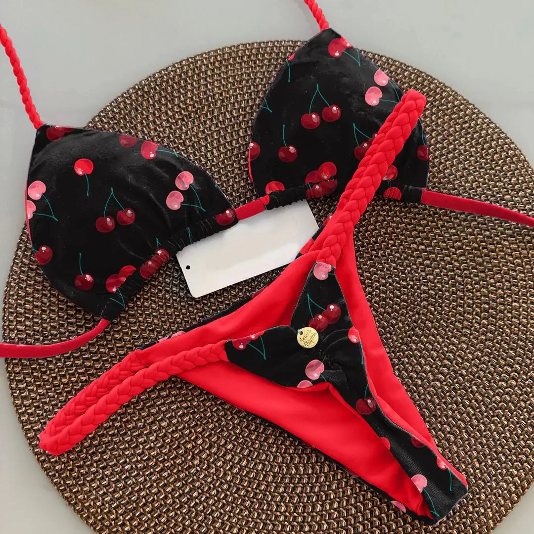 Swimwear Pink Hearts