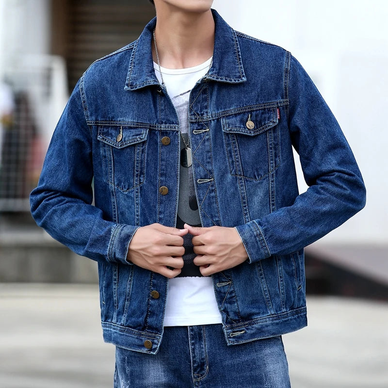 Jacket Denim Essential Blue