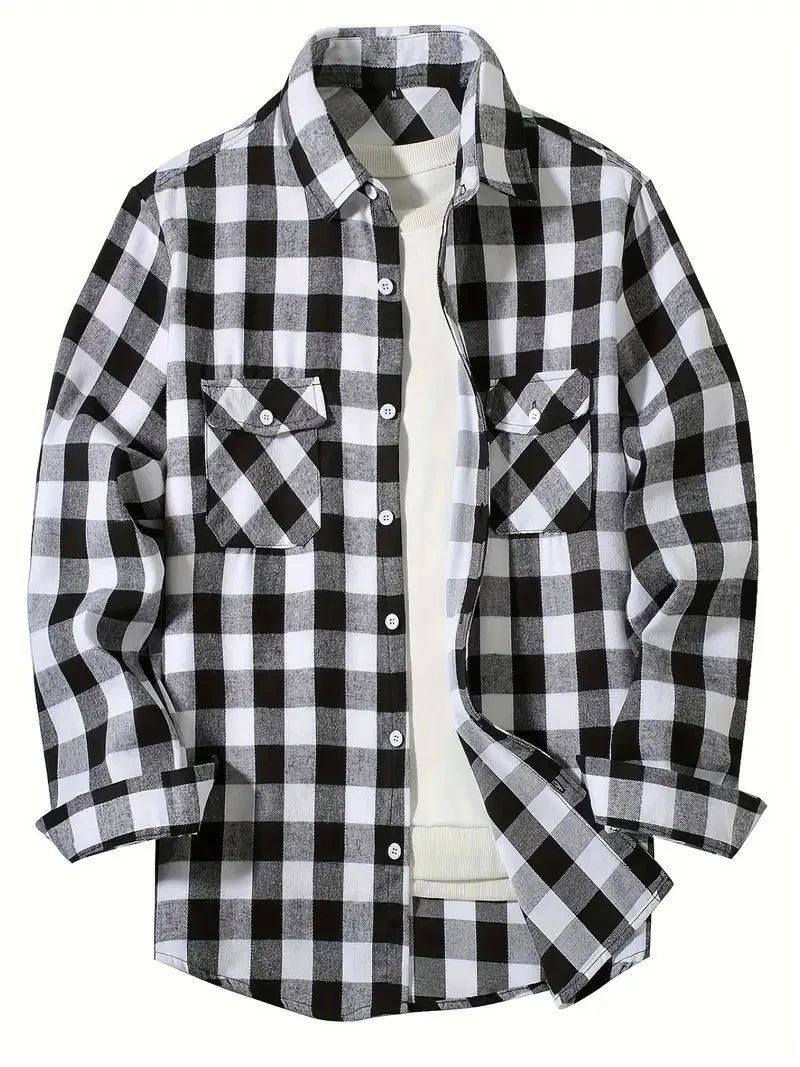 Shirt Red Check Urban