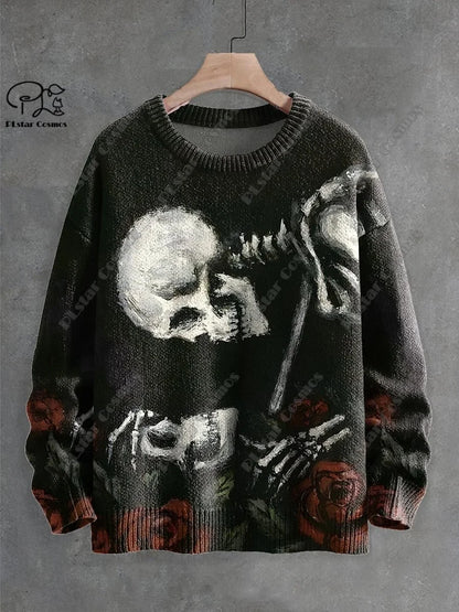 Ghostly Reaper Crewneck Sweater