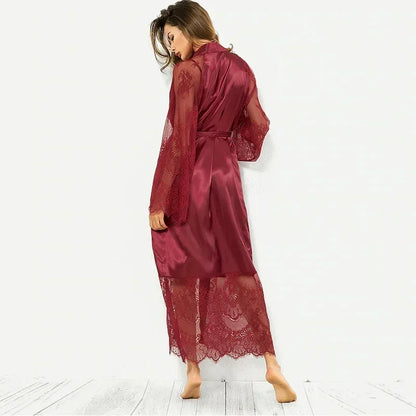 Romantic Lace Robe Nightwear