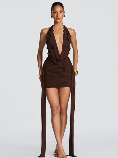 Espresso Elegance Swimwear