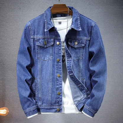 Urban Edge Black Denim Jacket