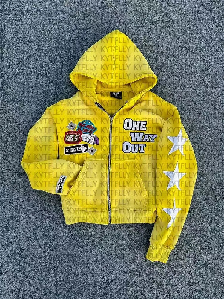 Hoodie One Way Streetwear