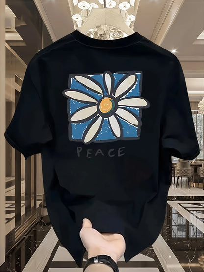 Urban Flower Black Shirt
